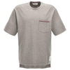 THOM BROWNE ミラノ コットン オーバーサイズ ポケット Tシャツ 156928611 [P]