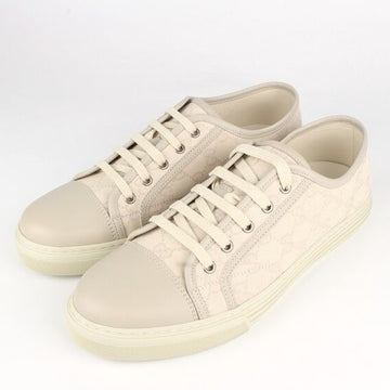 GUCCI Leder Sneakers Beige 9.5(285) 156929720