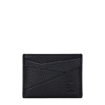 LOEWE 26SS Schwarze Puzzle Edge Plain Kreditkartenetui C510Q77X12 1100 156930332
