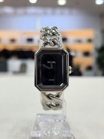 CHANEL Premiere Steel Gourmet Chain L Size Quartz Women's Watch H0452 156930345