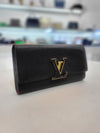 LOUIS VUITTON カプシン トリュフレザー ウォレット 長財布 M61248 156932628 [P]