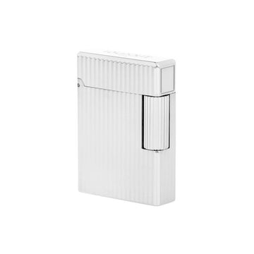 S.T. Dupont C14021 Ligne 1 Vertical Line Guilloché Palladium Lighter 156932661