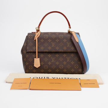 LOUIS VUITTON Cluny MM Tote Shoulder Bag 156485567