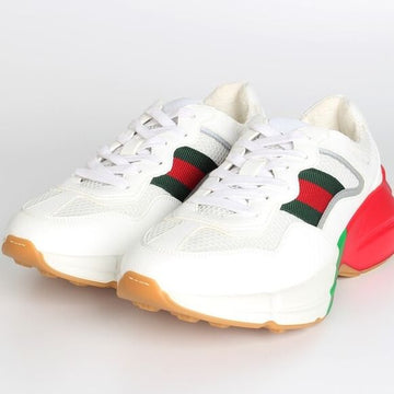 GUCCI メッシュウェブライトンスニーカー 38.5(255) 156933164