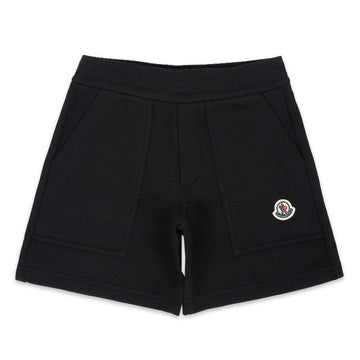 MONCLER モンクレール キッズ ワッペン パッチ ショートパンツ（ブラック） 8H00014 809AG 999 75685966