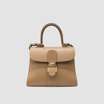 Delvaux Box Calf Tender Beige MM 156933397