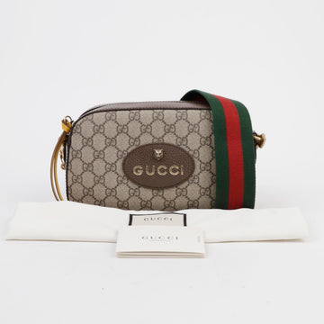 Gucci Neo Vintage GG Supreme Canvas Messenger Crossbody Bag 156488423