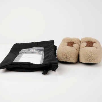 CELINE トリオフ MULE SLIPPER 37 155618213