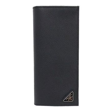 PRADA サフィアーノ トライアングルロゴ メンズ ロングウォレット 2MV836 QHH F0002 144166425 [P]
