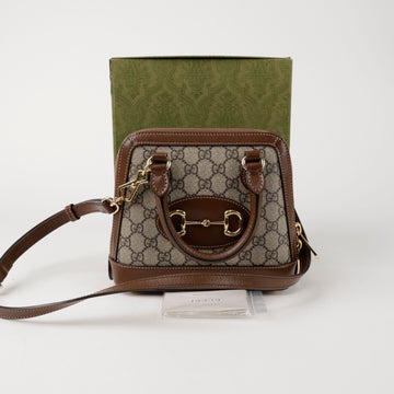 Gucci Horsebit 1955 Mini Tote Shoulder Bag 156333104