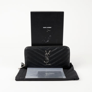 SAINT LAURENT モノグラムジッパー長財布 156333960