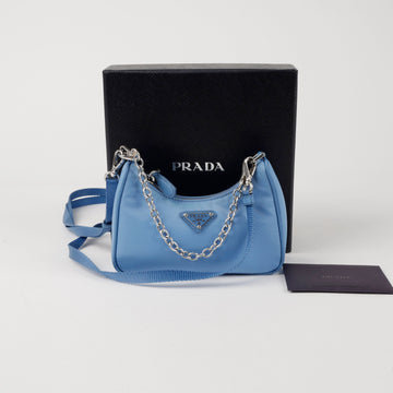 PRADA Hobo Mini Schulter Crossbody Bag 1TT122 156487255
