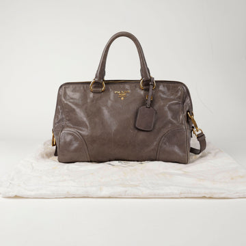 PRADA ビテロ シャイン トート ショルダーバッグ 156489100