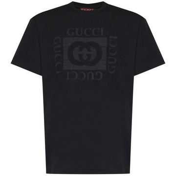 Gucci Print Cotton Jersey T-Shirt 156933943