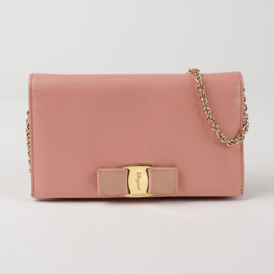 Salvatore Ferragamo Chain Wallet Crossbody 156905413