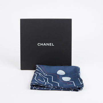CHANEL CC Logo quadratisches Tuch 156275832