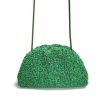 BOTTEGA VENETA グリーン 585852 ブクレ ミニポーチ クロスバッグ 156935349