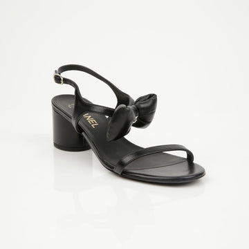 CHANEL 38 Größe CC Schleifen Mittel Absatz Sandalen G46192 156283294
