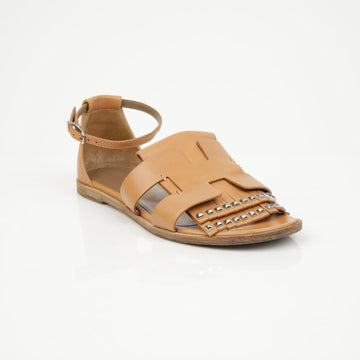 Hermes Sandals with Fringe and Studs Size 36 H182140Z 156283302