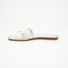 Hermes Oran Sandals Calfskin White 156724908 [P]