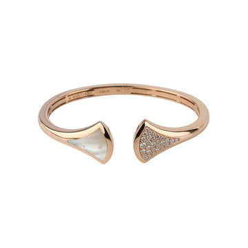 BULGARI Bangles Charm mit Mother-of-Pearl-Diamanten, Roségold, Small 37221 156938702
