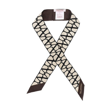 Valentino Scarf Twill Iconograph Silk Women's Scarf 123763196