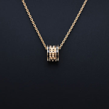 Bulgari Be Bzero1 Lock Necklace 358054 Rose Gold 358054KK12286953 156939038