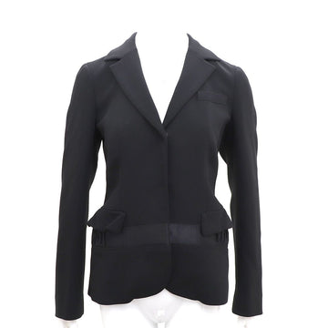 Prada Black Collar Jacket 58043149 156939272