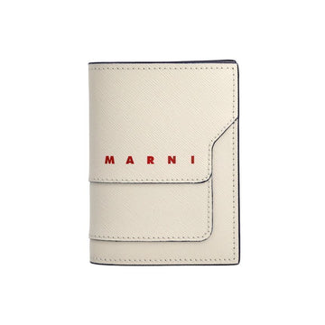 Marni wallet PFMOQ14U26 LV520 Z572B saffiano 2-fold women's wallet 135944541