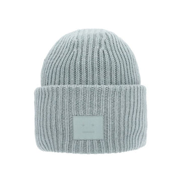 ACNE STUDIOS Beanie mit Logo-Patch DUSTY BLUE 149351761