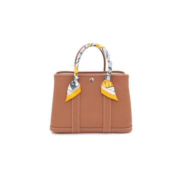 HERMES ネゴンダ ガーデンパーティ 30 ゴールド トートバッグ D +トゥイリー SET 35233961 156939630