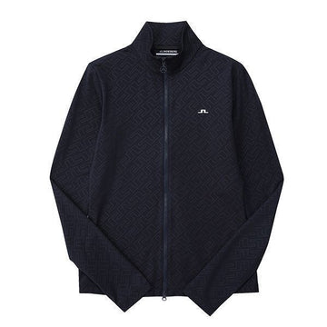J LINDEBERG リンデバーグ ジャケット チェット ゴルフ ミッドレイヤー ネイビー レディースジャケット stamp: GWJS05486 0442 40268552