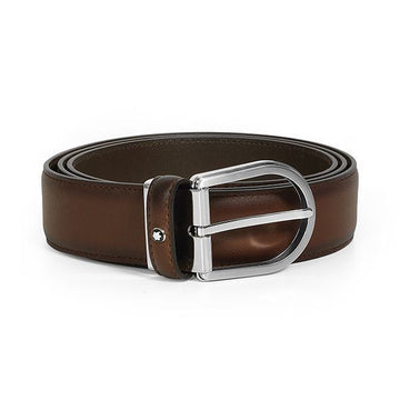 Montblanc Formal Belt 118413 Silver 40699888