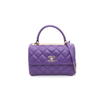 CHANEL Gold Metal Trendy CC Small Flap Tote Bag and Shoulder Bag A92236 156940211