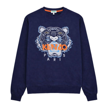 KENZO Tiger Stickerei Sweatshirt Navy 4XC 5SW001 78 29575509