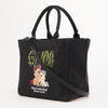 Ganni Small Shopper Bag with Pony Print 156942073 [P]