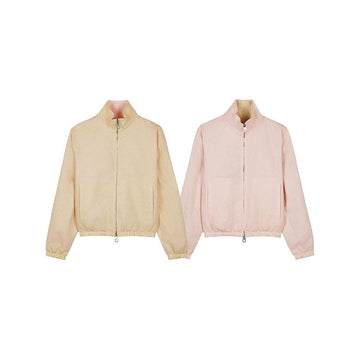 Loro Piana B5ZG SS26 Women's Linen Bomber Jacket 156942103