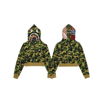 BAPE Shark Full-Zip Damenjacke ABC Camo 156942119