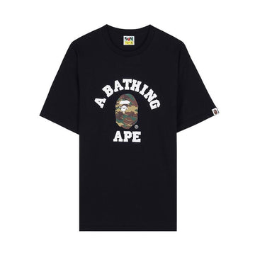 BAPE Men's Glitch Camo College Tee 156942127