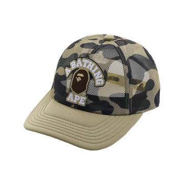 BAPE 001CPM301010MYEL SS26 メンズ ファーストカモ コラージュ キャップ 156942150