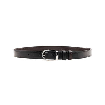 MONTBLANC 222371 ブラックエボニー SS26 メンズ マイスタースック 両面ベルト 156942154