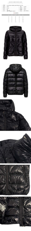 Herno Lightweight Quilted Hooded Jacket with Pockets Black PI002062D 12017 9300 153854534 [P]