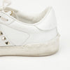 Valentino Rockstud Untitled Leather Men's Sneakers White 156724590 [P]