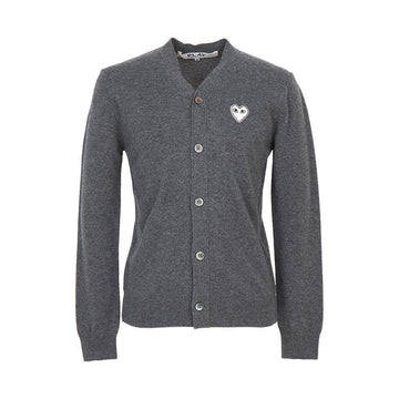 COMME DES GARCONS Weißes Wappen Cardigan AX N062 051 3 (Unisex) 156949757