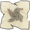 totes Centered Monogram Silk Scarf 151334376 [P]