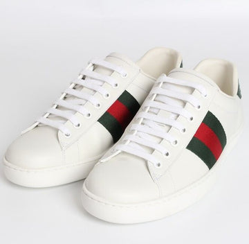 GUCCI Drei Streifen Ace Leder Sneaker (235) 156950203