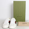 Gucci Ace Leather Sneakers 156950203 [P]