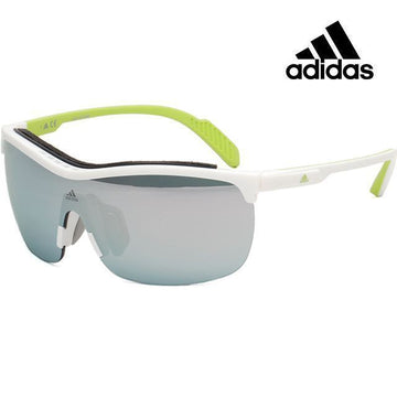 Adidas Sport Sunglasses Asian Fit Goggles Silver Mirror Fashion Cycling Bicycle SP0043F 24C 133074507