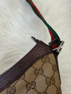 Gucci Jacquard Stripe Half Moon Bag (189752) 156954048 [P]