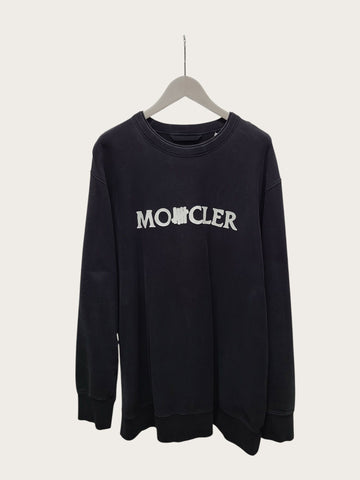MONCLER Vintage Sweatshirt mit Logo 156955407